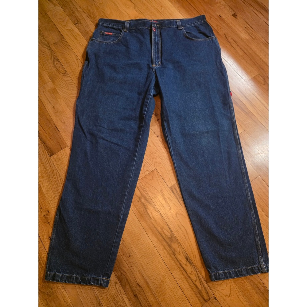 Paco Sport Atmosphere Mens Vintage 90s Carpenter Jeans Dark Wash 44x34 Baggy